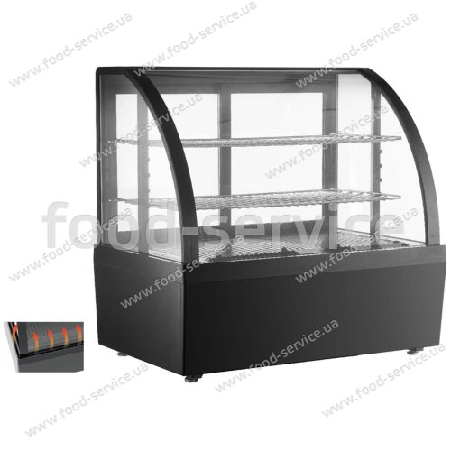 Холодильная витрина GoodFood RTW100L3 Premium черная